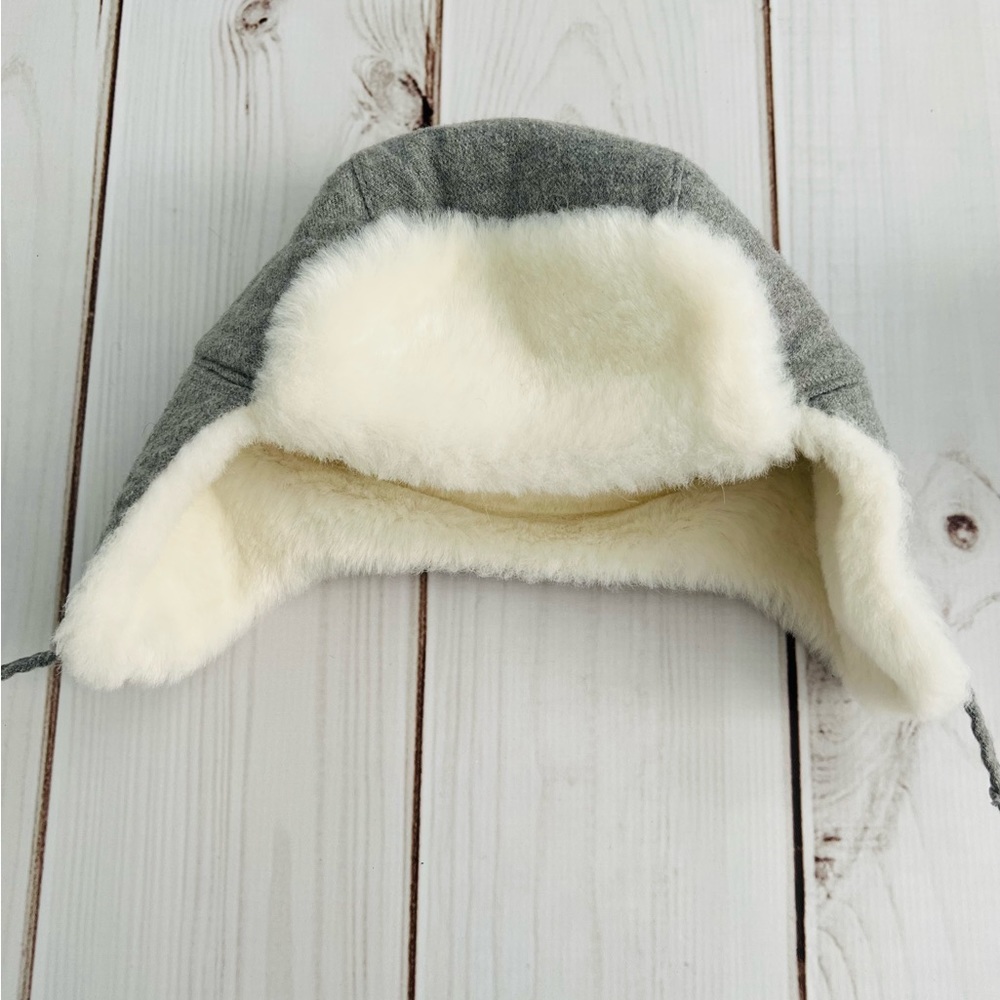 NWOT Gray Fur Hat